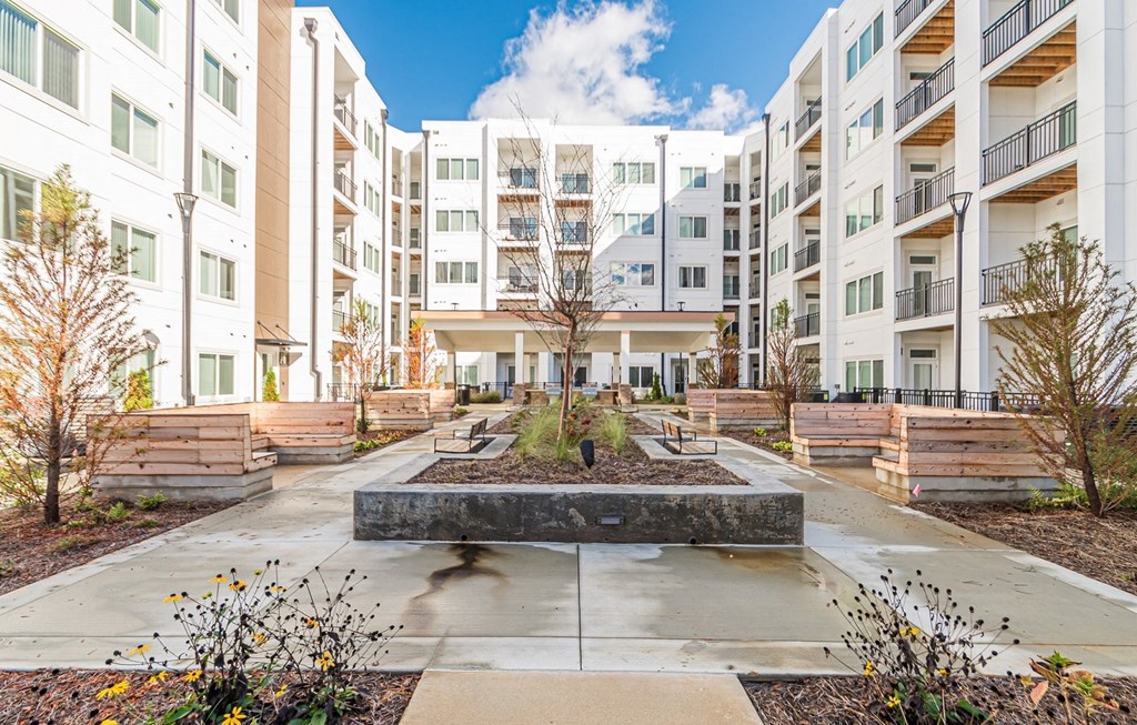 Exterior View Exterior View at Briar Park 55+ Apartments, Atlanta, 30331